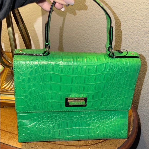 kate spade Handbags - Kate Spade Crocodile-Embossed Handbag